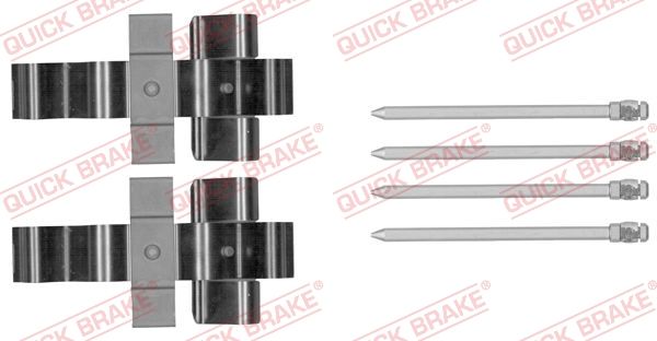 QUICK BRAKE Комплектующие, колодки дискового тормоза 109-1852